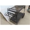 Image 5 : Metal Two-Tier Garden Cart, 35" x 22" x 40"
