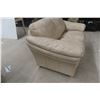 Image 2 : Leather or Leather-Style Loveseat, 60" Wide