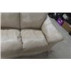 Image 5 : Leather or Leather-Style Loveseat, 60" Wide