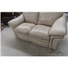 Image 6 : Leather or Leather-Style Loveseat, 60" Wide