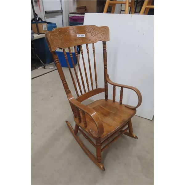 Wood Rocking Chair