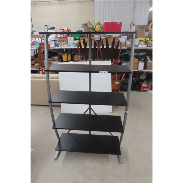 Modern Five-Tier Open Shelf, 67" x 36" x 14"