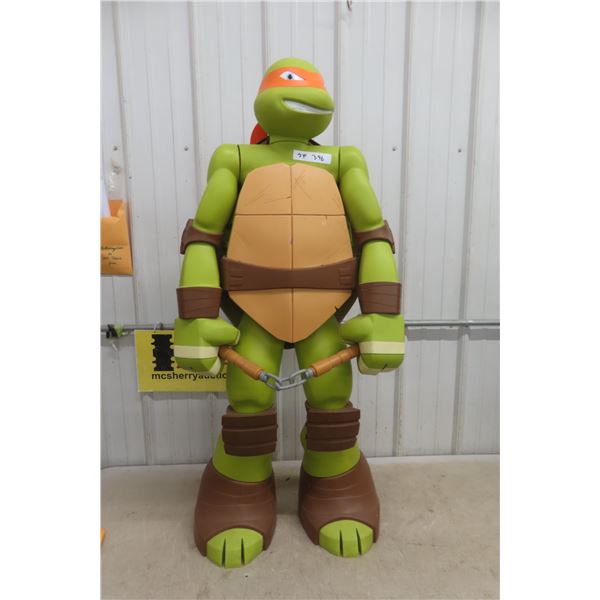 Michelangelo 48" Teenage Mutant Ninja Turtles Figure Display