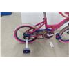 Image 5 : Huffy Princess Pedal Bike 15" Bike with Helmet