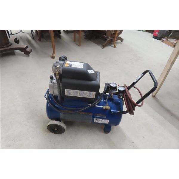 Campbell Hausfeld Portable Air Compressor, 1–3 HP, 8-Gallon, with Hose