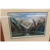 Image 2 : Framed Eagle Print, 22" x 26", Hand-Signed by Paul Loribee