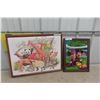 Image 1 : Two Framed Pictures: Micky and Minie / Animals
