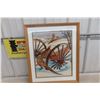 Image 1 : Framed Pheasant Picture, 21" x 26" Cross Stitch