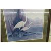 Image 2 : Framed Cranes Print, 30" x 37"
