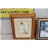 Image 4 : Five Framed Pictures of Animals/Children