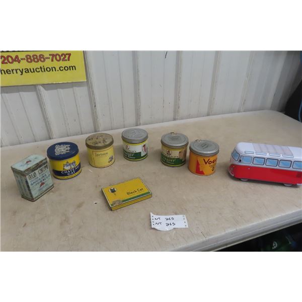 Tobacco Tins/Cigarette Tins/VW Tin/and More