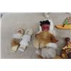 Image 5 : First Nation Dolls with Fur Clothing, Hummel Tins, and Scottie Dog Display