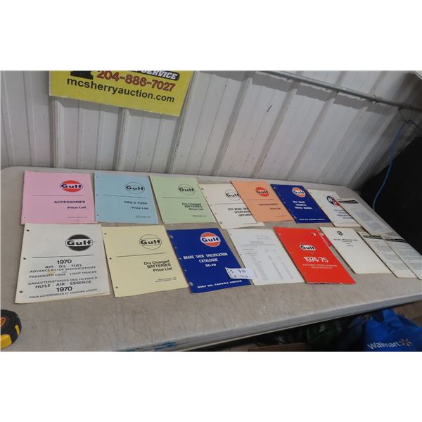 Gulf and BA Price and Service Manuals