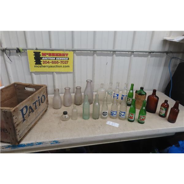 Wooden Crate, Pop Bottle Crate, and Booze Crate