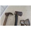 Image 2 : Axe, Hatchet, Pick, and Three Hand Yard Tools