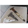 Image 3 : 5 x Old Warehouse Door Hinges, Biggest 27" Long