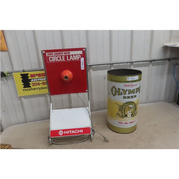 Olympia Metal Vintage Garbage Can and More!