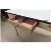 Image 4 : Table with Drawer, 30" x 41" x 25"