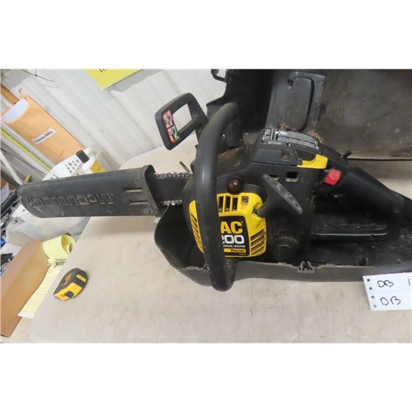 MAC 3200 Chain Saw with Case