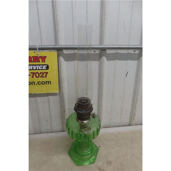 Aladdin Depression-Era Lamp with Chimney