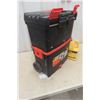 Image 3 : Black & Decker Portable Two-Piece Tool Cart and Chalk Line