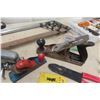 Image 5 : Wood Plane; Router; Electric Miter Saw; Clamps and Plugs