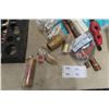 Image 7 : Assorted Copper and Brass Plumbing Fittings, Electrical Wire, and Tool Organizer