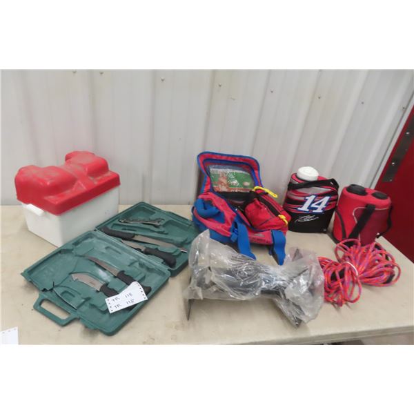 Boat Swicel for Seat, Battery Box, Marine Safety Kit, Knife Set, and More