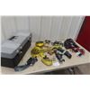 Image 1 : Tool Box with Load Ratchet Straps and Bungie Cords