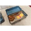 Image 5 : Two Vintage Metal Fishing Tackle Boxes and More