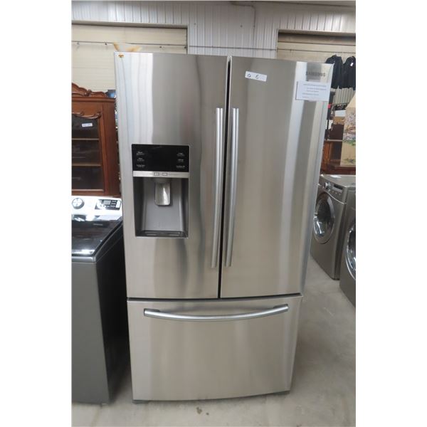 Samsung French Door Fridge with Ice Maker and Water Dispenser, Twin-Cool System, Stainless