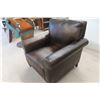 Image 4 : Leather/Leather-Style Living Room Arm Chair