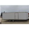 Image 7 : Econolite by Feather Lite Tandem Enclosed Snowmobile Trailer, Ramp Doors, Tandem Axle