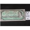 Image 1 : 1967 Uncirculated Canadian $1 Bill