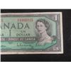 Image 4 : Three 1954 Canadian $1 Bills, VG Condition