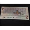 Image 3 : Two 1986 Uncirculated Canadian $2 Bills