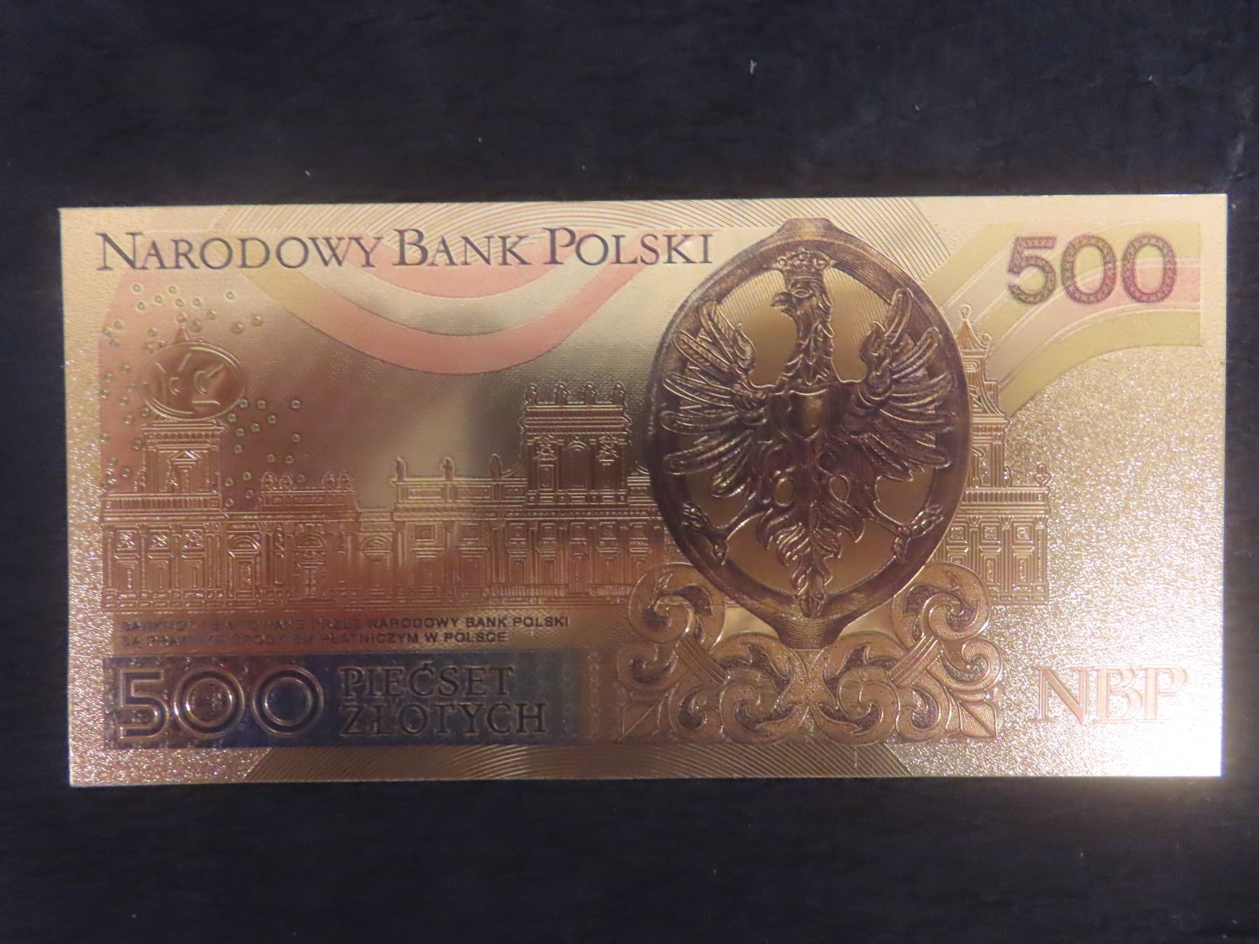 24K Gold-Plated Foil Note Currency Bill Paper Money Novelty Famous Cash 24K Gold-Plated Foil Note Currency Bill Paper Money Novelty Famous Cash