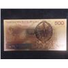 Image 5 : 24K Gold-Plated Polish Bank Note