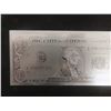 Image 2 : White Gold-Plated U.S. $1 Bill