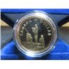 Image 2 : 1995 Canadian Peacekeeping Proof Silver Dollar