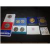 Image 1 : 4 Sockeye Dollars, 2 Klondike Sets, Expo 86 Medallion and 1972 American Revolution Bicentennial