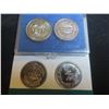 Image 2 : 4 Sockeye Dollars, 2 Klondike Sets, Expo 86 Medallion and 1972 American Revolution Bicentennial
