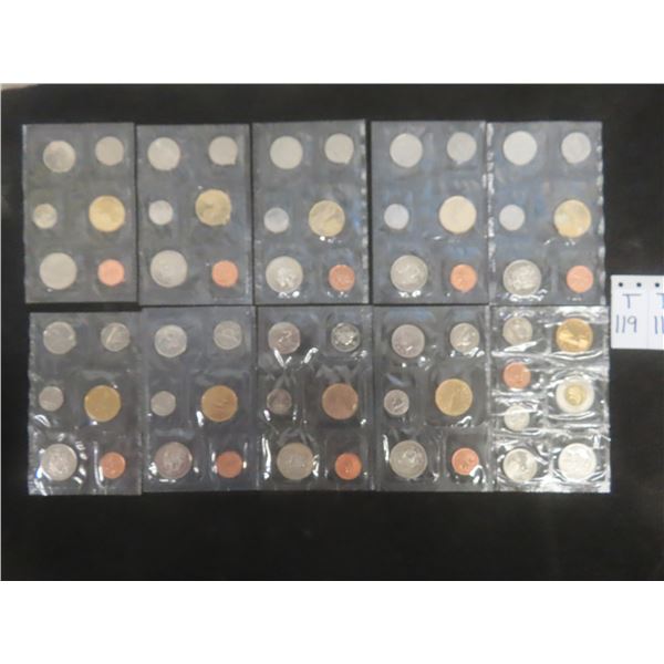 Ten Canadian Proof Sets (1988–1997)