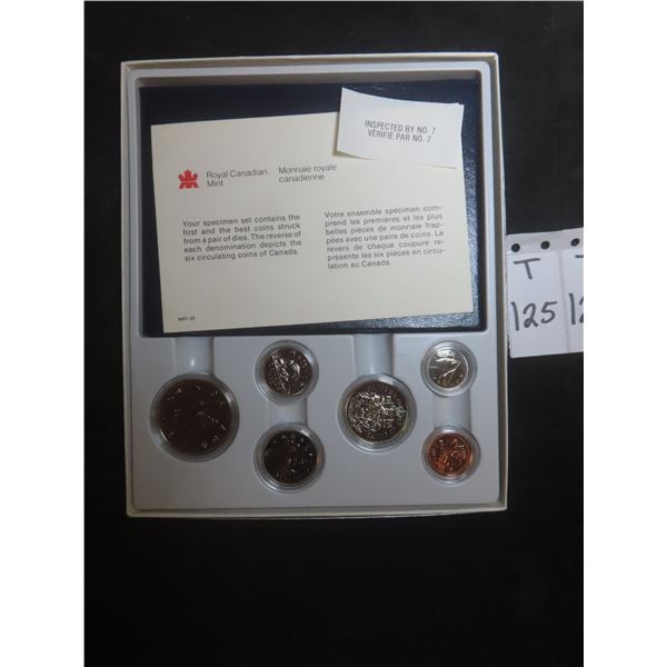 1983 Canadian Specimen Coin Set (Factory Sealed)