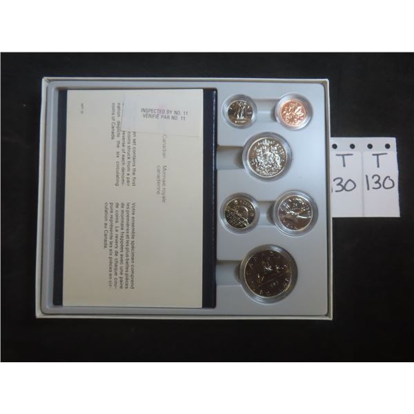 1982 Canadian Specimen Coin Set