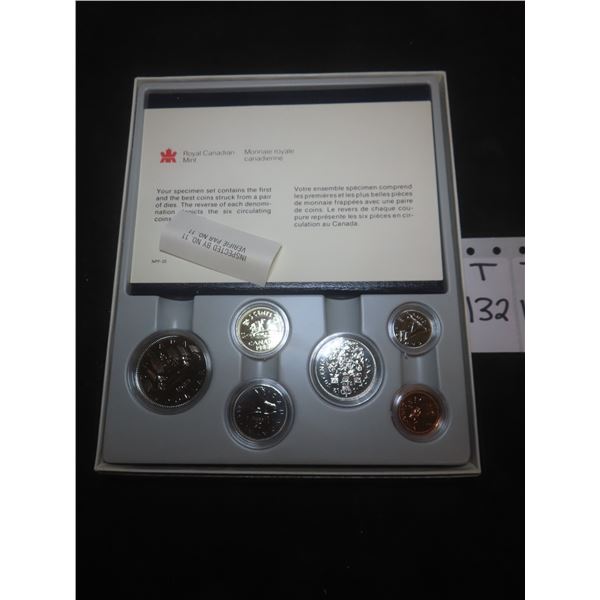 1982 Canadian Specimen Coin Set