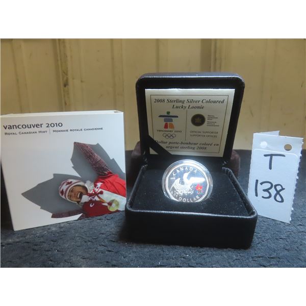 2008 Sterling Silver Lucky Loonie