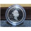 Image 3 : 2003 Canadian Sterling Silver 50-Cent Coin 'Golden Daffodil'