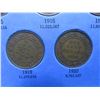 Image 9 : Nine Canadian Large Cent Coins (1912–1920)