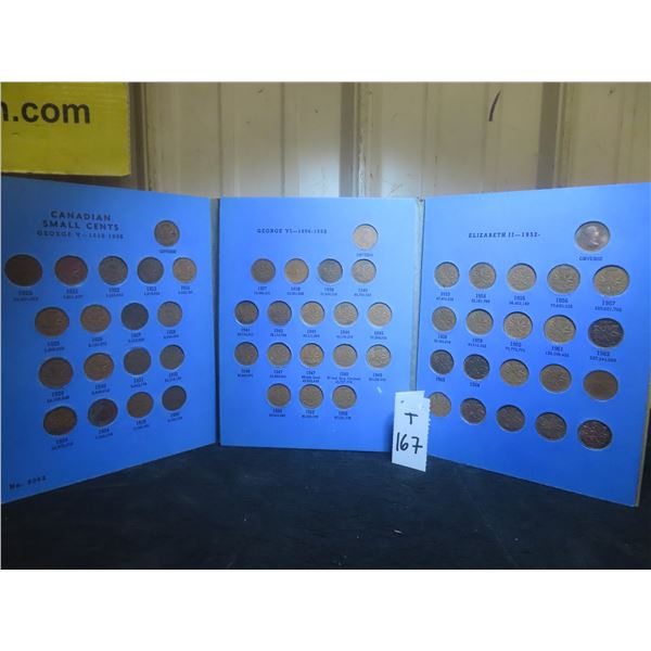 Canadian Small Cent Collection